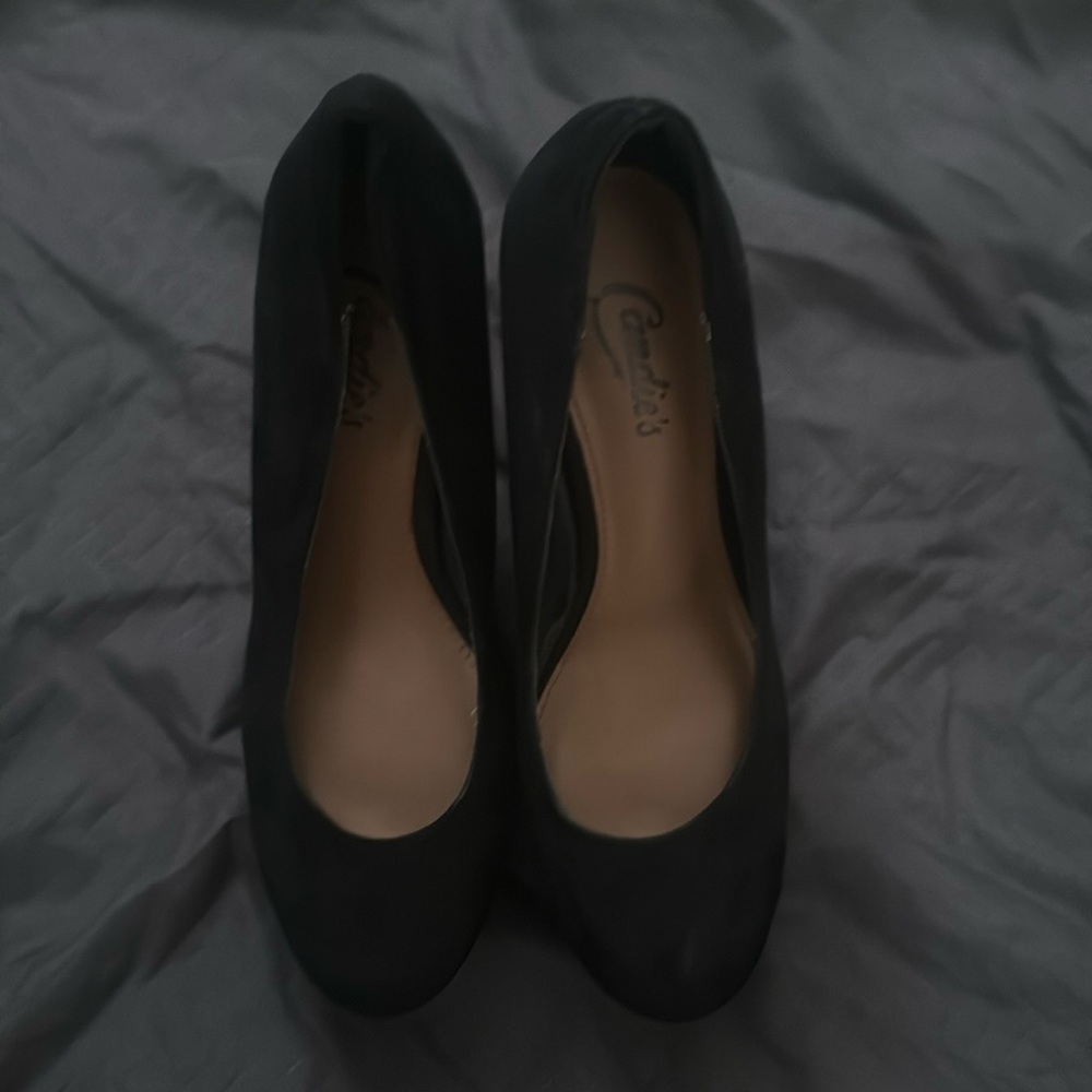 Candies Black wedge brand new without box/tags